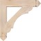 Ekena Millwork Olympic Arts & Crafts Smooth Bracket, Douglas Fir, 3 1/2"W x 22"D x 22"H BKT04X22X22OLY03SDF - alternate 4